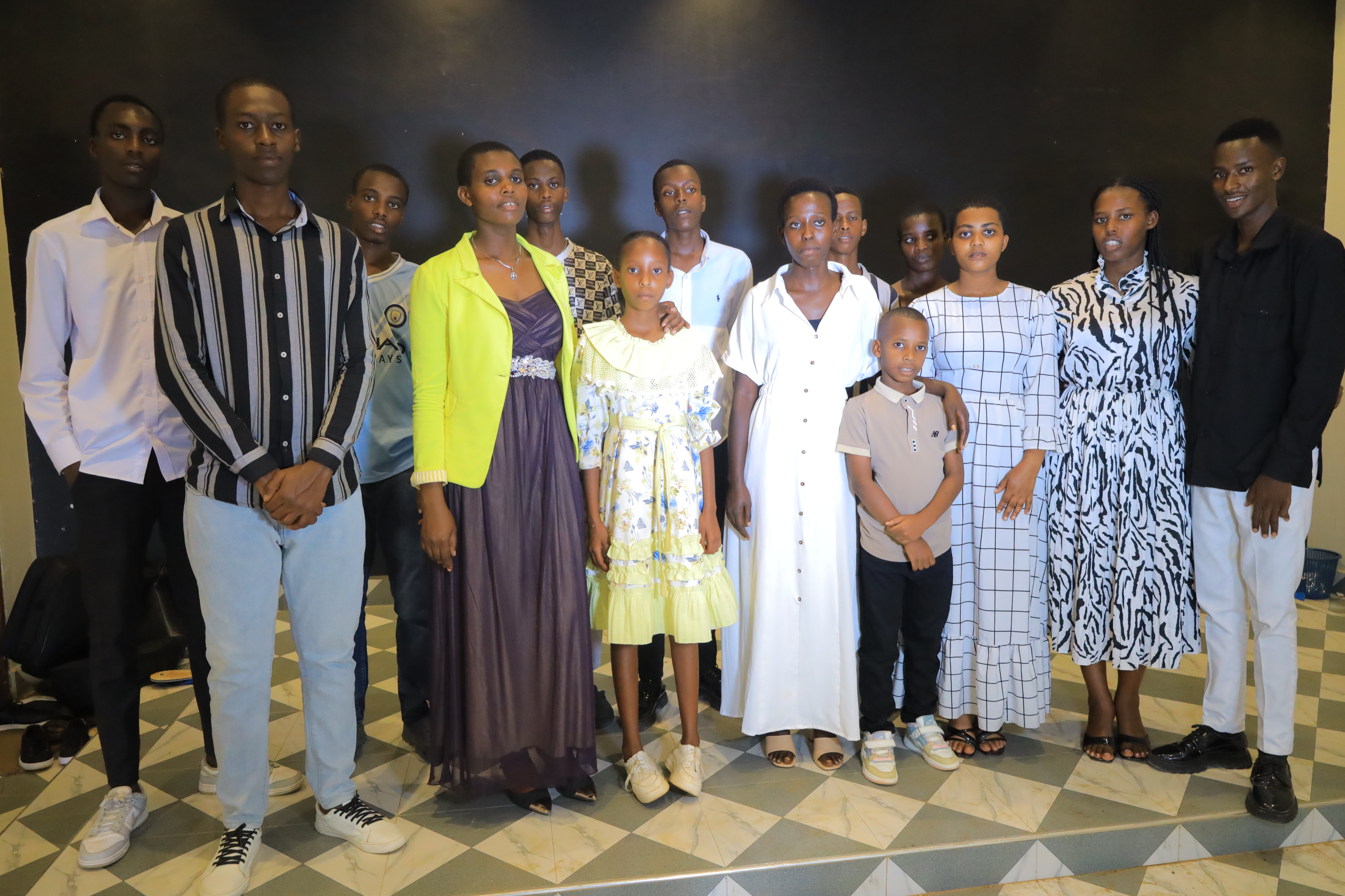 Good Samaritans children standing together